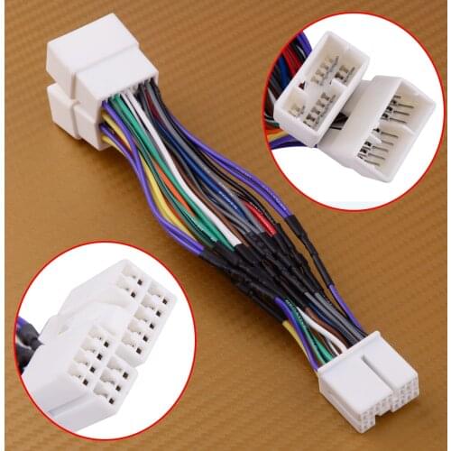 CITALL Y Cable Car Splitter AUX CD Changer Navigation XM Radio Adapter Fit For Honda Accord Civic CRV Odyssey Acura 2007-2011