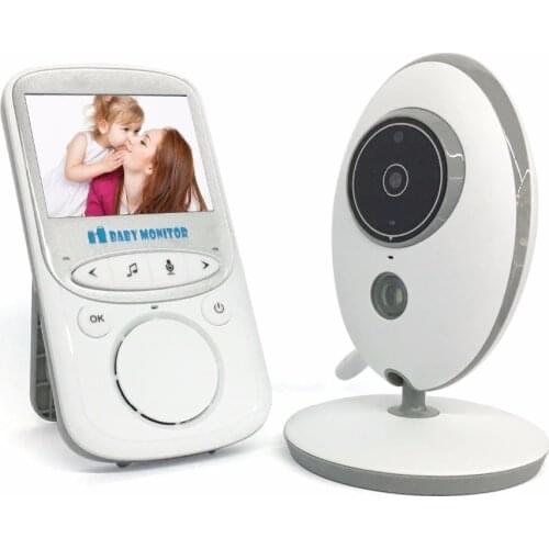 2.4 Inch Baby Cry Alarm Temperature Display Wireless Intercom Baby Monitor