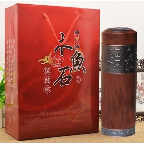 Natural Muyu Stone Cup Raw Stone Health Tea Cup Premium Tea Set Mineral Health Cup Gift Cup