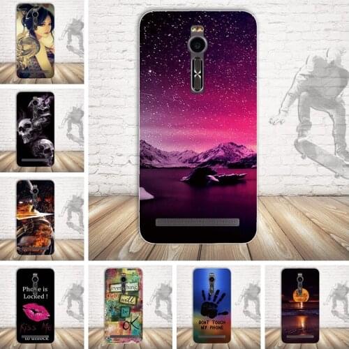 For Asus Zenfone 2 ZE551ML Case Silicone Cover For Asus Zenfone 2 ZE550ML Ze551ml Case Cover For Asus Zenfone 2 ZE551ML Fundas