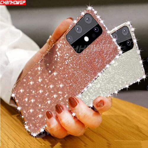 Glitter Rhinestone Diamond Case for Samsung Galaxy A42 A21S A51 A71 A01 A11 A31 A41 M11 M21 M31S M51 A 51 71 5G Soft TPU Cover