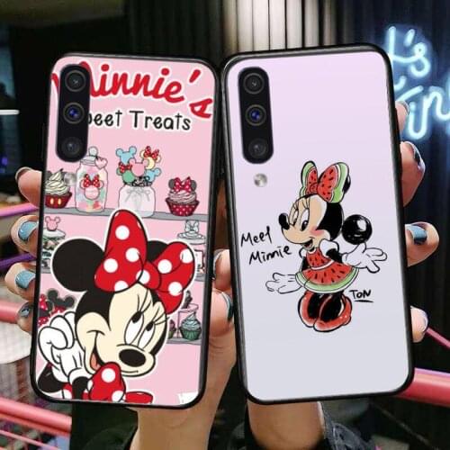 Minnie Mouse Life Phone cover hull For SamSung Galaxy S8 S9 S10E S20 S21 S5 S30 Plus S20 fe 5G Lite Ultra black soft case