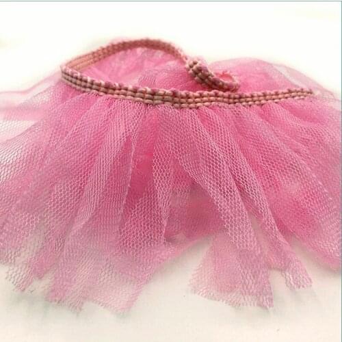 Tutu Ruffled Lace Fringe Tassel Crochet Lace Trims Diy Latin Fringe 10 Yds/Lot Trimming Dance Dress Appliques Trims 8cm Long