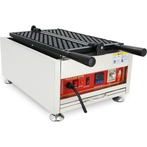 220v/110v Digital Commercial Use Non-stick Honeycomb Waffle Maker Machine Baker Iron
