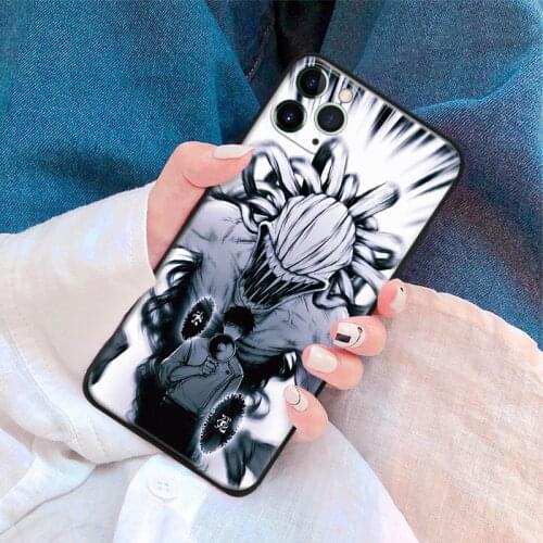 Yuta okkotsu jujutsu kaisen silicone for iPhone Se 6 6s 7 8 Plus X XR XS 11 12 Mini Pro Max glass TPU phone case cover shell