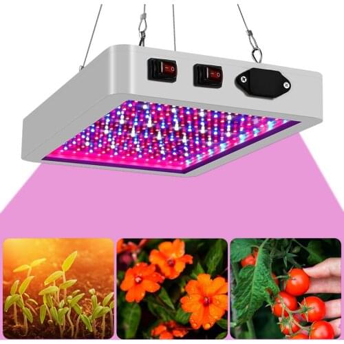 LED Plant Light Full Spectrum Panel Phyto Lamp Growth Lights for Indoor Flowers VEG Bloosm Seeds Hydroponic Speed Growing