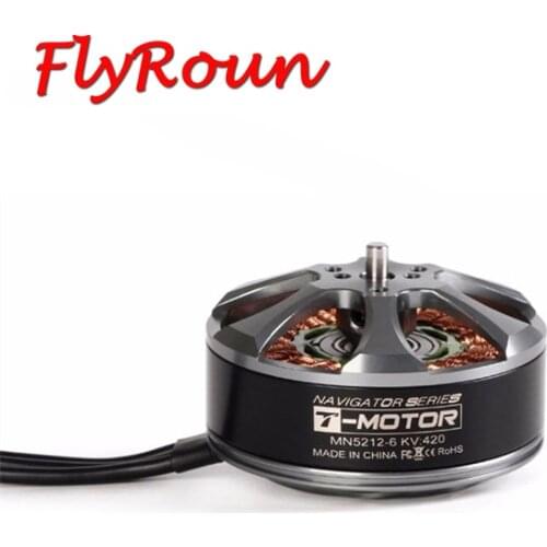 T-MOTOR brushless RC motor MN5212 KV420/kv340 for UAV drones quadcopter match 18 inch propeller