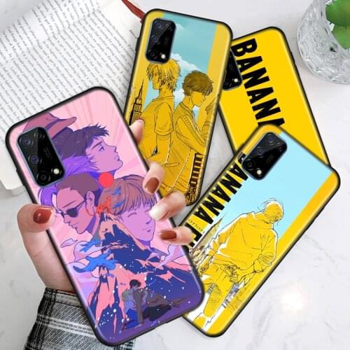 Anime Cartoon Banana Fish For Realme V15 X50 X7 X3 superzoom X2 C17 C11 C3 7i 7 6i 6S 6 5 Narzo 20 5G Pro Soft Phone Case