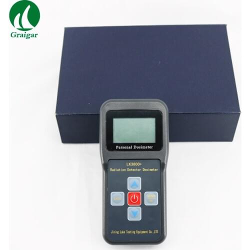 High Sensitivity Nuclear Radiation Detector LK3600 Operating Environment Temperature -10 - +45