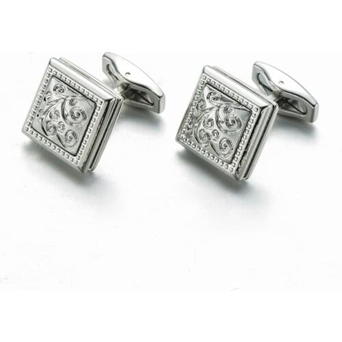 High-quality Classic Buddhist Pattern Cufflinks High-end Mens Business Banquet Cocktail Party Jewelry French Shirt Cuff Links