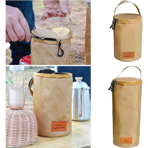 Protective cooking gas cylinder cover case, camping lantern storage bag gas tank