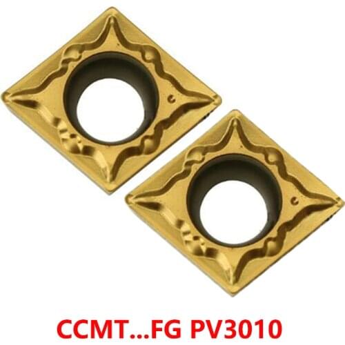 CCMT060204 CCMT09T304 CCMT09T308 FG PV3010 CCMT 060204 09T304 09T308 Cabide Inserts Lathe Cutter Turning Tool CNC Origial CNC