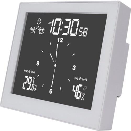 Digital Waterproof Shower Clock Bathroom Clock Countdown Timer for Kitchen