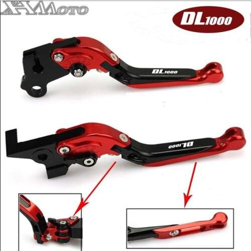 For SUZUKI DL1000/V-STROM DL 1000 V-STROM 2002 2003 2004 2005-2016 Motorcycle Folding Extendable Brake Clutch Levers 8 Colors