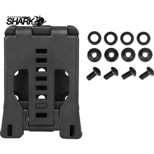 PPT Holster Lock Belt Clip Tactical Holster Quick Locking System QLS Kit With Locking Fork & Mount Plate With Screws HS7-0114