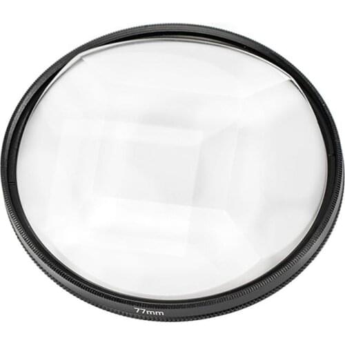 Kaleidoscope Lens Filter Colorful Glass Prism Suitable For The Lens With Size About 77mm/ 3.03 Inch Camera Accessories