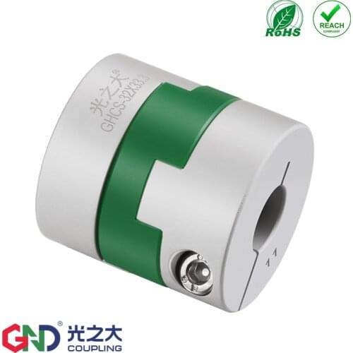 Shaft coupling GHCS for servo motor aluminum oldham shorter type clamp 6.35 shaft coupler