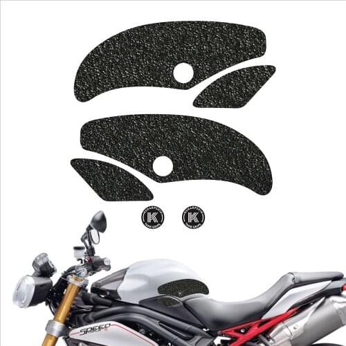 Motorcycle Sticker Tank Traction Pad Side Gas Fuel Knee Grip Protector Decal for 11-15 SPEED TRIPLE R ABS 15-17 SPEED 94 94R