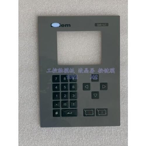 New Replacement Compatible Touch Membrane Keypad LCD Panel for DELEM Bending Machine DA-41