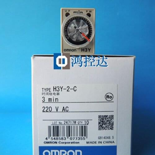 New original ohmlong relay H3Y-2-C 3MIN AC220V