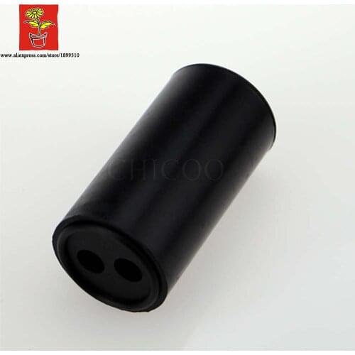 Small wholesale 10 peices lengthen cylinder-shaped wall mounted doorstops black colour rubber door stopper for glass door stop