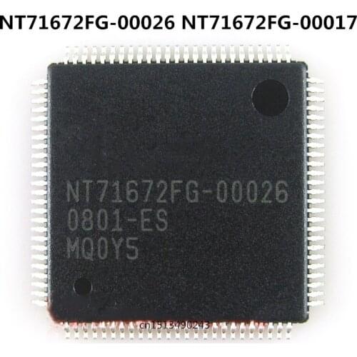 Original 2pcs/lot NT71672FG-00026 NT71672FG-00017 QFP