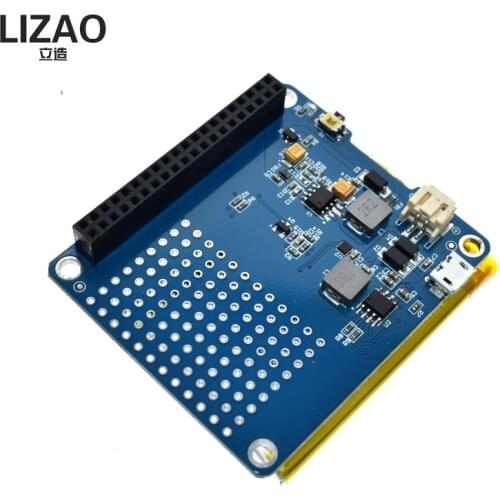 WAVGAT UPS HAT Board + 1500mAh Lithium Battery For Raspberry Pi 3 Model B / Pi 2B / B+ / A+ Board Module
