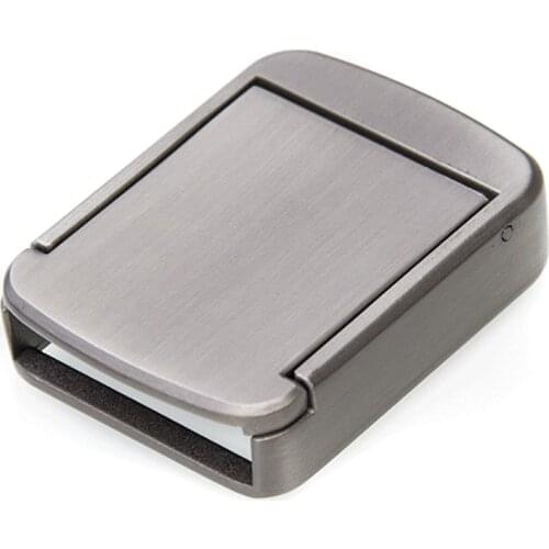 38MM Metal Buckle Alloy quick Release Automatic belt Buckle Adjustable men and women outdoor Sports Belt Accessories