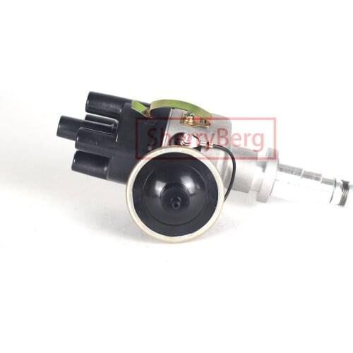 SherryBerg Complete Point Ignition Distributor fit for Peugeot504 203 403 404 & 504 CITROEN Classic Dis Black Cover