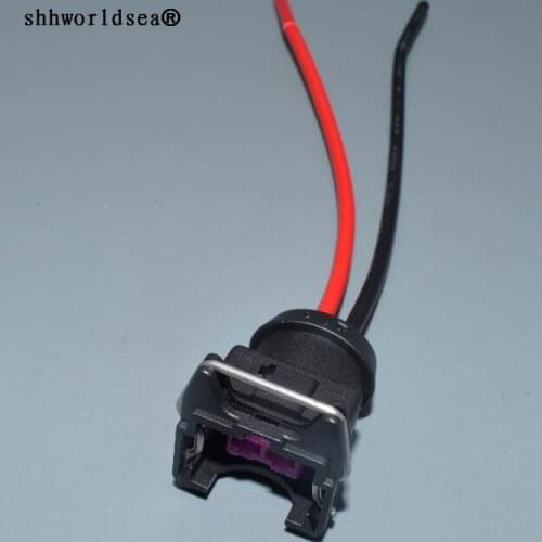 Shhworldsea 2pin 3.5mm Intake air temperature Release valve connector Natural gas connectors for VW