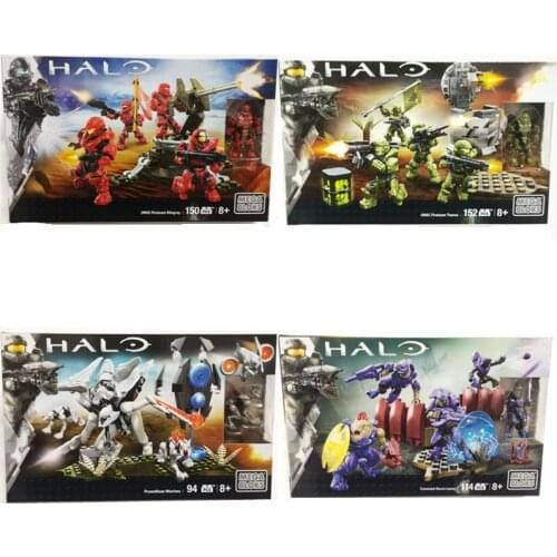 Mega Bloks Construx Halo Building Blocks CNG99 CNG64 DLB96 CNG63 DLB95 toys dolls New and Unopened