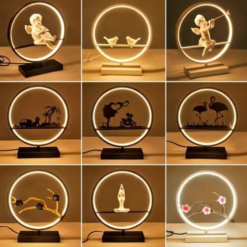 LED Desk Lamp Table Lamps for bedroom Living room Night Light Bedside Table Light Home Fixture Decorative Dimmable lighting lamp