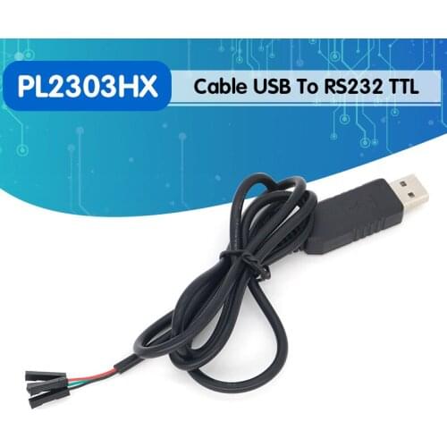 USB Support to COM Module Cable USB To RS232 TTL UART PL2303HX Auto Converter