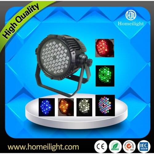 Hot Sale Indoor Waterproof LED Par 54x3w DMX Sound Control RGBW LED Par Light