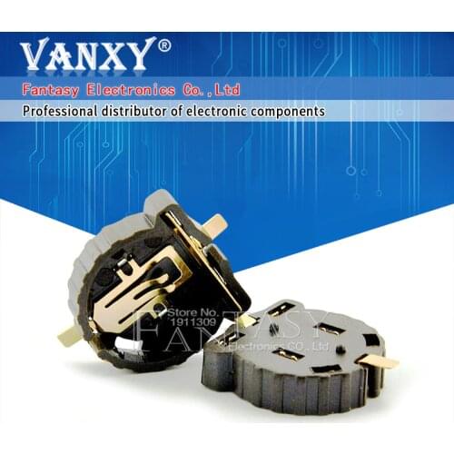 10pcs Computer Button 3V Battery Holder Conntor Socket Case CR1220