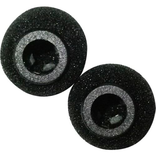 Canfon 2pcs Lavalier Mic foam windscreen covers with ABS plastic holder Compatible for SONY UWP V1/D11D/21 Wiereless microphone