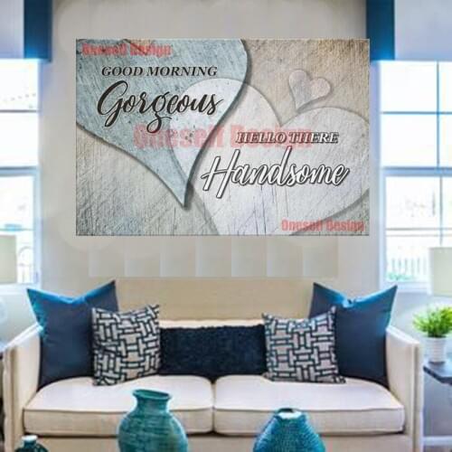 2020 new style 5d diy Diamond Painting cross stitch lover hear 5D Diamond Embroidery sale Rhinestone Pictures wall sticker