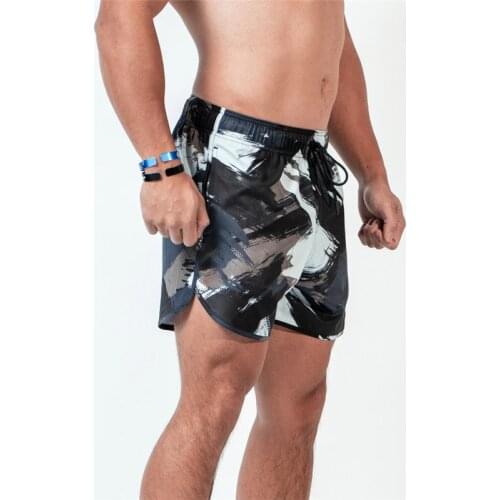 2021 New Summer Mens shorts gyms Bodybuilding Joggers Shorts Quick Dry Running Shorts Men fitness shorts Board Short Shorts men