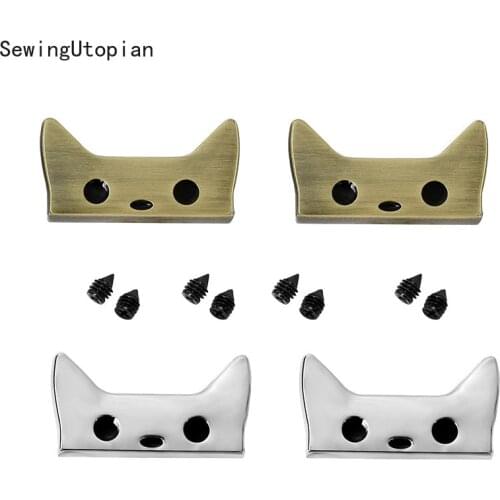 4PCS 25mm Metal Zipper Decoration End Clips Stopper Screws Handbag Straps Tail Clasp Cord Lock DIY Hardware Accessories Buckles