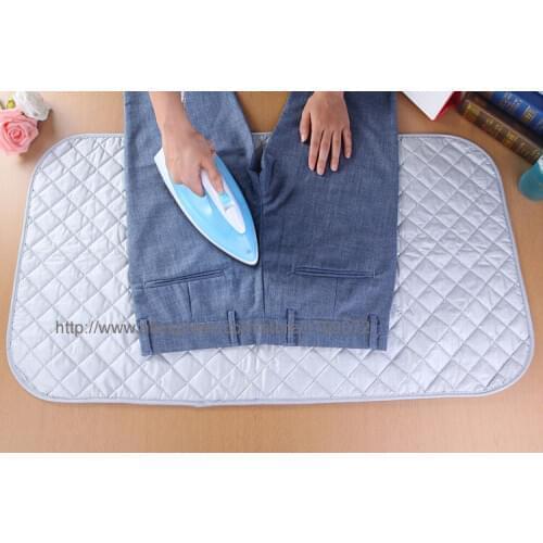 50pcs Home Iron Anywhere Dryer Clothing Ironing Mat Pad Board Travel Magnetic Resistant Free Shipping