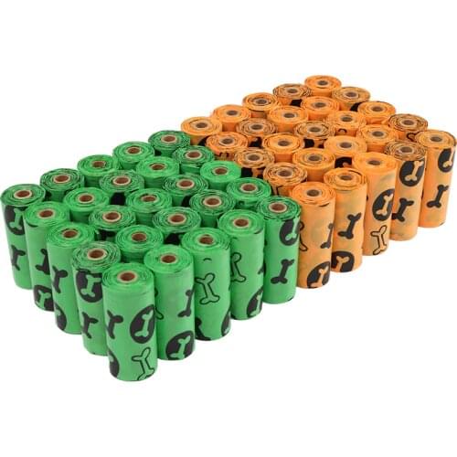 900 Counts Dogs Poop Bag Biodegradable Dog Poop Bags Pet Waste Bags pink Clean Up Refill Rolls Pet Poop Bags
