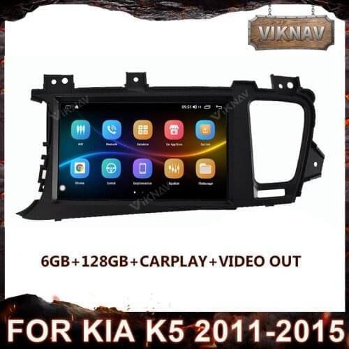 Android 10.0 Car Radio For KIA K5 2011-2015 Multimedia Stereo Car DVD Player Navigation GPS autoradio Head Unit Touch Screen