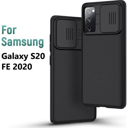 For Samsung Galaxy S20 FE case 2020 6.5'' NILLKIN CamShield Slide Protect Privacy Back Cover for galaxy s20 fe s20 fe 5g case