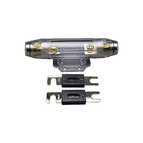 ANL Fuse holder Distribution INLINE 0 4 8 GA GOLD PLATED FREE 100A FUSE SKFH100