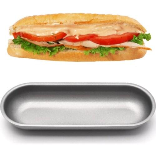 Oval Shape Loaf Pan Toast Bread Mold Cake Mold Carbon Steel Loaf Pastry Baking Bakeware DIY Non Stick Pan Kitchen Supplies