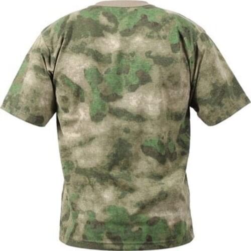 A-TACS FG Camo T-Shirt FOLIAGE GREEN Army Marine Corps USMC Paintball SWAT t shirt
