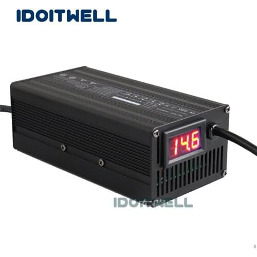 Custom Professional battery charger 12V 23A 24V 15A 36V 10A 48V 8A 60V 6A 72V 5A Automatic batteries charger with led display