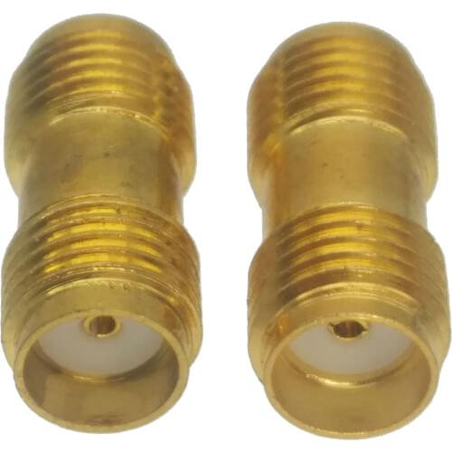 10pcs SMA female to SMA female in series RF coaxial adapter connector