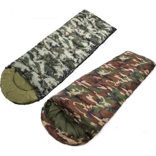 Outdoor Camping Sleeping Bags Waterproof Camouflage Envelope Sleeping Bags For Hiking,Traveling,Backpacking Picnic Equipment