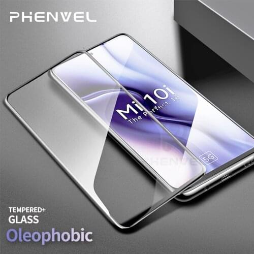 Oleophobic Tempered Glass Screen Protector For Xiaomi Mi 10i Enhanced Protective Glass